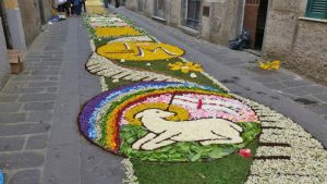 Lubriano - L'Infiorata 