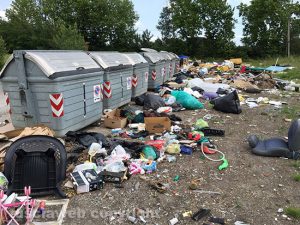 Viterbo - La discarica all'isola a Ferento