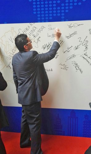 Giacomo Barelli al Forum sul turismo in Cina