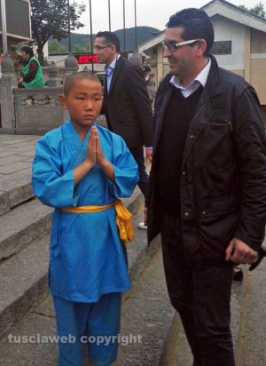 L'assessore Barelli in Cina
