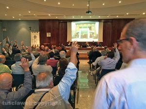 L'assembela dei soci della Banca di Viterbo