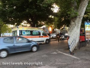 Viterbo - Incidente in via Baracca