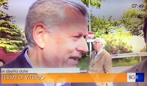 Viterbo - DIretta del Tgr dalle ex Terme Inps