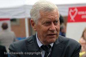 Viterbo - Il sindaco Leonardo Michelini
