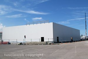 Viterbo - I lavori all'ex Leclerc