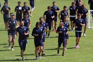 Sport - Calcio - Viterbese - La seduta di oggi