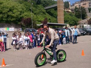 Montefiascone un momento di “A passo sicuro” e “Due ruote sicure”
