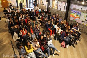 Viterbo - Sala Gatti - L'incontro con Davide Dormino