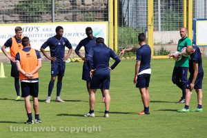 Sport - Calcio - Viterbese - Il primo allenamento settimanale