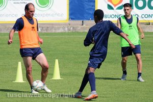 Sport - Calcio - Viterbese - Il primo allenamento settimanale