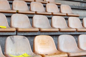 Sport - Calcio - Viterbese - I posti in tribuna, in estate andranno numerati