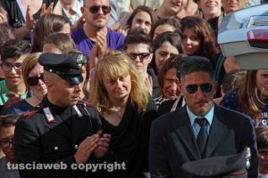 Fabrica di Roma - I funerali al duomo del carabiniere Vito Saponaro 