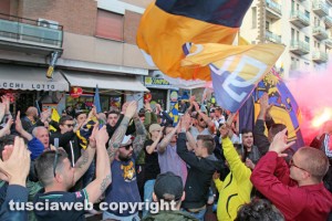 Sport - Calcio - Viterbese in lega Pro - Esplode la festa