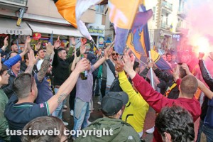 Sport - Calcio - Viterbese in lega Pro - Esplode la festa