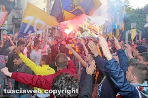 Sport - Calcio - Viterbese in lega Pro - Esplode la festa