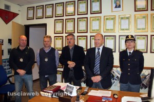 La conferenza della squadra mobile 