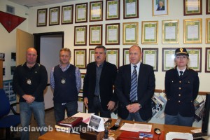 La conferenza della squadra mobile 