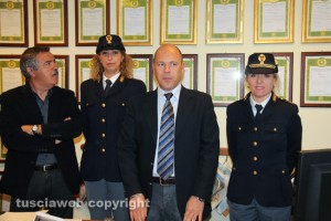 La conferenza della squadra mobile