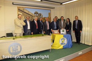 Viterbo - Santa Rosa - L'ordine dei medici dona un elettrocardiografo ai facchini