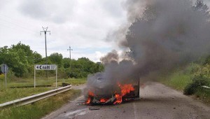 Bomarzo - A fuoco auto