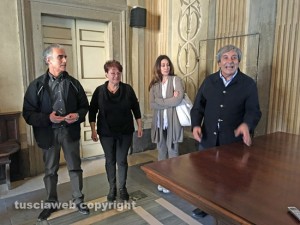 Viterbo - L'inaugurazione della biennale d'arte