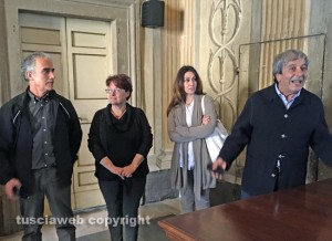 Viterbo - L'inaugurazione della biennale d'arte