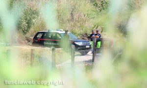 Montefiascone - Madre e figlio morti - Il luogo del ritrovamento
