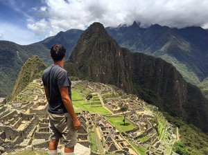 Antonio Gioacchini a Machu Picchu - Perù