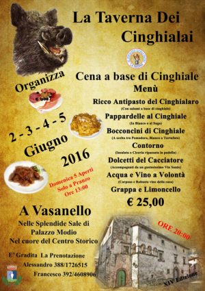 Vasanello - La cena dei cinghialai 