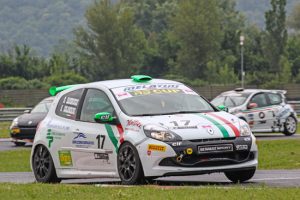 Gustavo Sandrucci in gara 