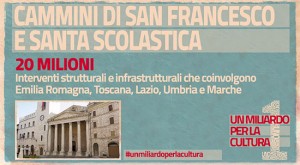 I finanziamenti per i cammini di San Francesco previsti dal Cipe