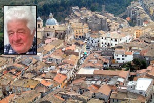 Ronciglione - Nel riquadro in alto a sinistra Giovanni Montebove