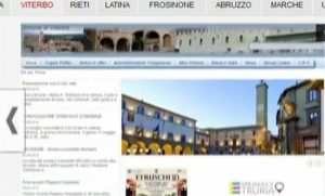 Sito internet del Comune - Viterbo ridicolizzata dal Tg5