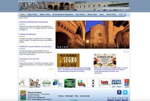 Viterbo - Il sito intenet del comune