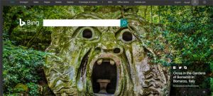 L'orco del Parco dei mostri di Bomarzo su Bing