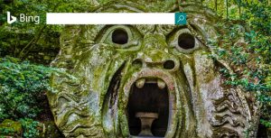 L'orco del Parco dei mostri di Bomarzo su Bing