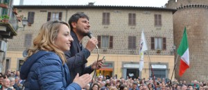 Alessandro Di Battista (M5s) a Vetralla