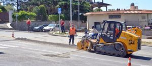 Tarquinia - Lavori sulla Circonvallazione Vincenzo Cardarelli