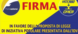 Legittima difesa, FondAzione e Viterbo Civica in piazza