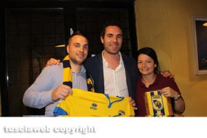 Sport - Calcio- Viterbese - Il presidente Vincenzo Camilli alla cena gialloblù