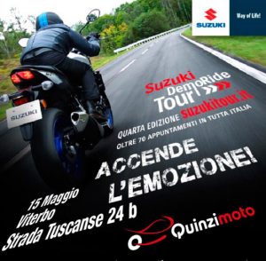 Suzuki demo ride