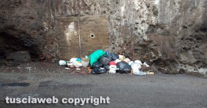 Viterbo - Immondizia e ratti, degrado in via del Pilastro
