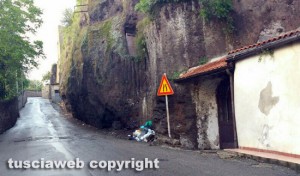 Viterbo - Immondizia e ratti, degrado in via del Pilastro