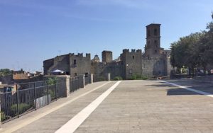Vitorchiano - Inaugurata l'area di copertura del parcheggio multipiano 