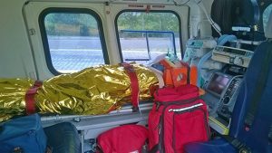 Un'ambulanza