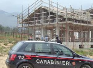 Intervento dei carabinieri