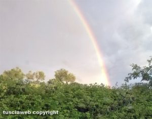 Arcobaleno a Montalto di Castro