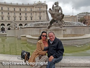 Elisabetta Lupetti e Silvio Berlusconi (Maurizio Antonini)