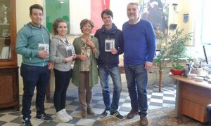 I tre alunni premiati da Fare Verde