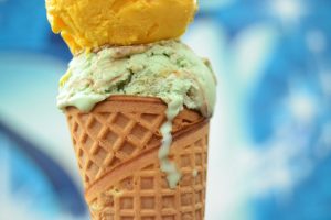 Un cono gelato